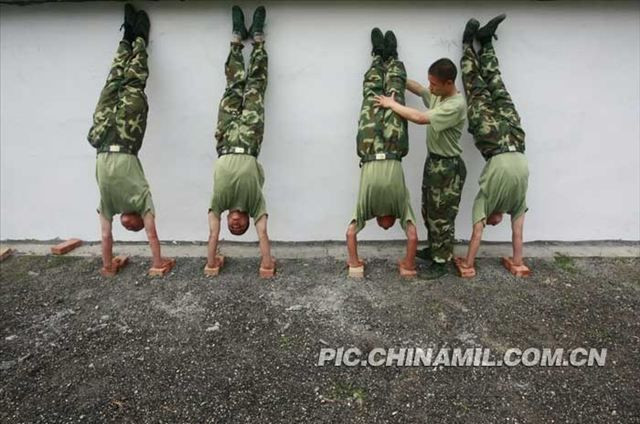 chinese army training, chinese soldiers training