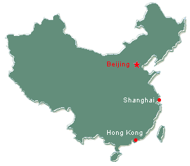 Beijing location map, location of of Beijing