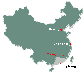 location of guangdong province