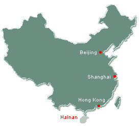 location of hainan island china