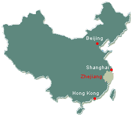 zhejiang location, location map of zhejiang province