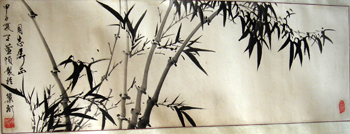 chinese traditional painting: bamboo