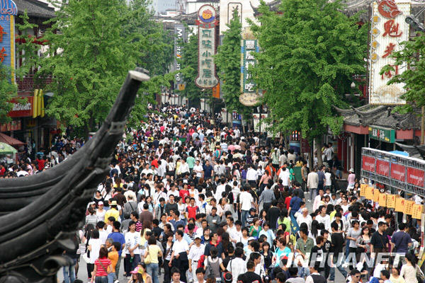 china_the_crowded! nanjing