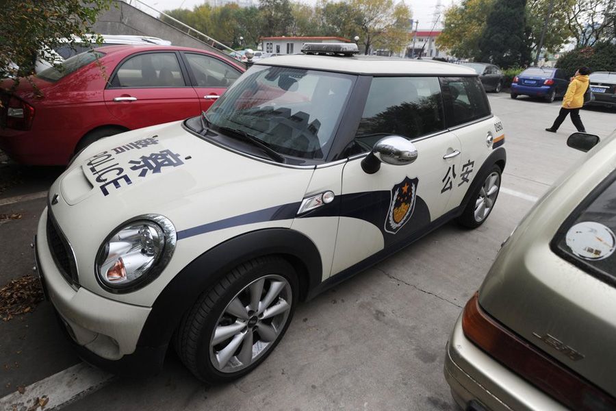 Mini Cooper becomes part of Chinese law enforcement power