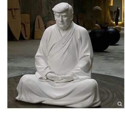 trump buddha
