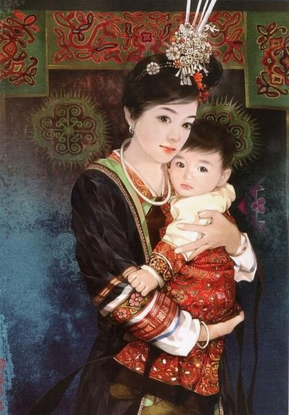 dong women dress, china ethnci group information