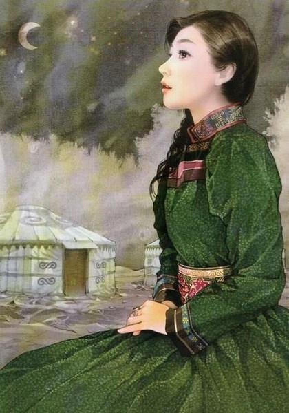 picture of ewenki woman