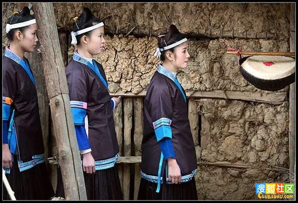 wedding of dong people in guangxi