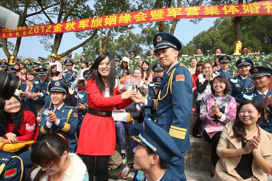 Big Match-making Party for Chinese Air Force Officers 10