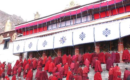 drepung monastery, lhasa, tibet