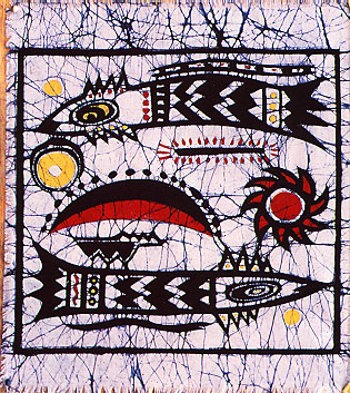 flat fish, chinese waxing painting art, by guizhou artist'><br>
							<b>
							<font face=