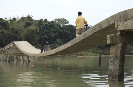 dangerous bridge in guangdong china