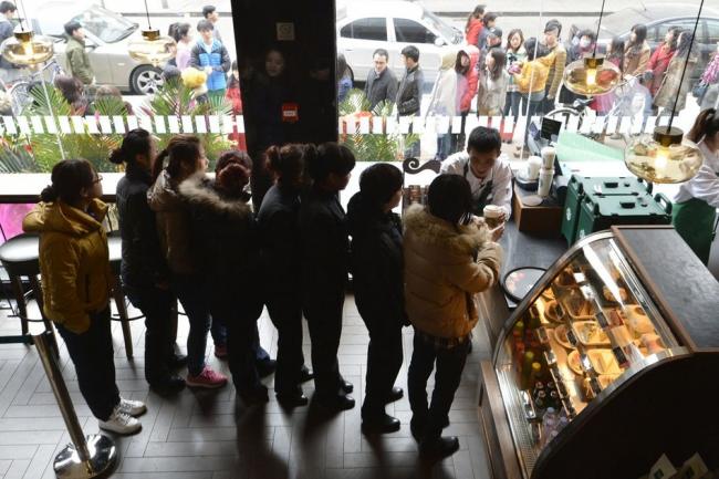 first starbucks in taiyuan, shanxi