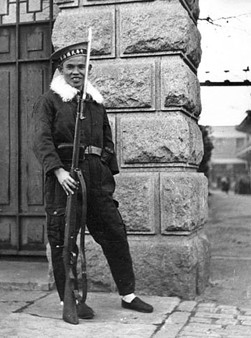 navy on duty in uniform