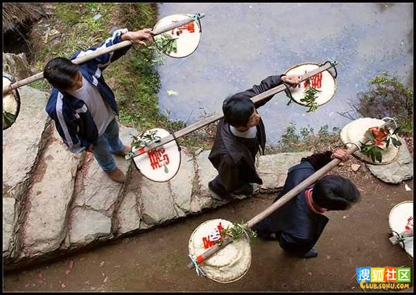 chinese ethnic dong people and their wedding