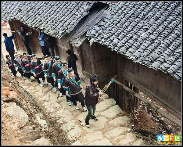 wedding of chinese ethnic dong people