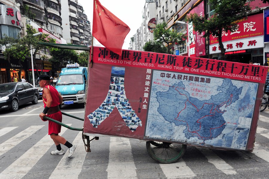 touring whole china with a rickshaw