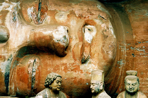 dazu stone carving, chong qing tour