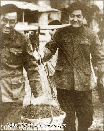 hu jintao working in farm